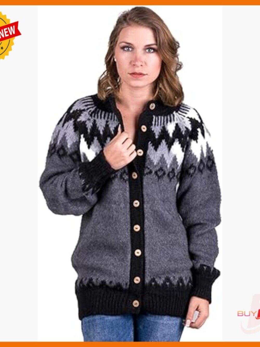 Lightweight Alpaca Cardigan Sweater Hooded Knit Winter Wardrobe Staple